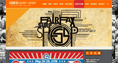 Desktop Screenshot of fairfaxsurfshop.com